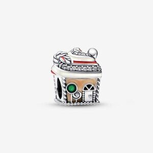 Authentic Pandora Festive Gingerbread House Charm